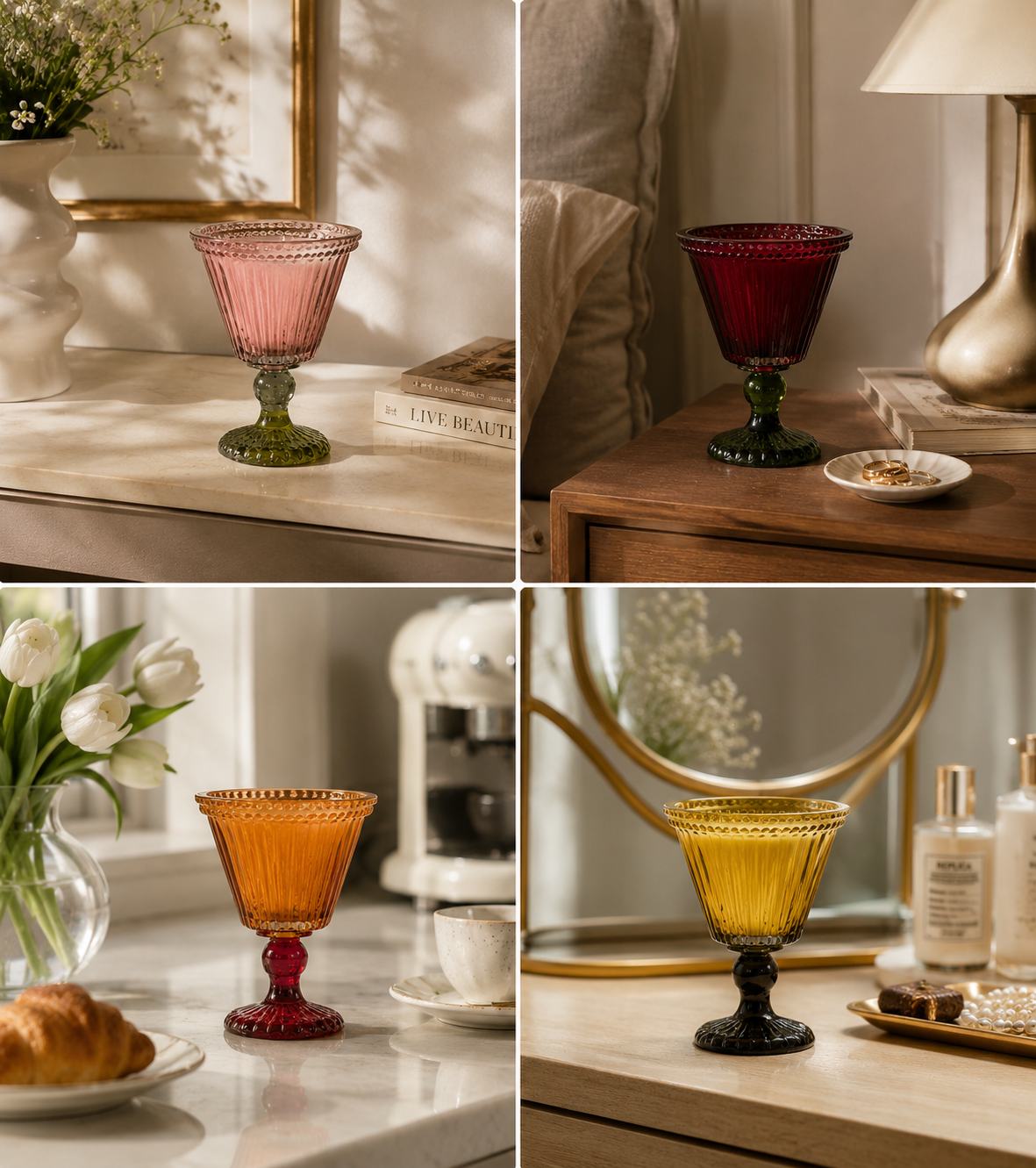 Golden Hour - Pastel Goblet | Orange