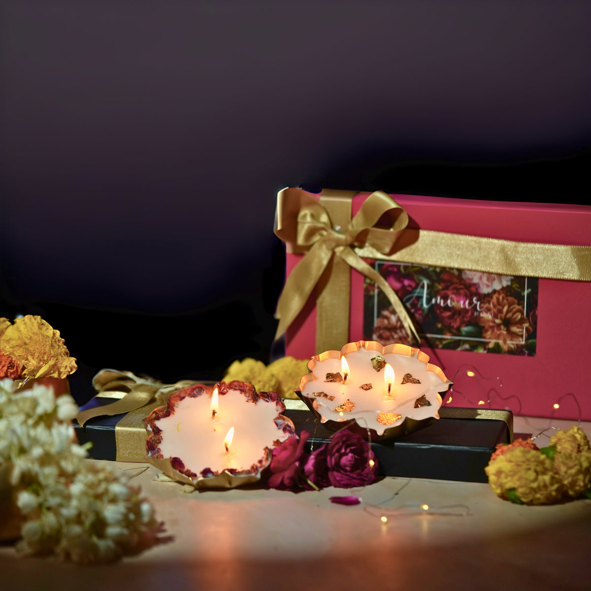Lotus Urli Gift Set – Festive Décor & Gifting Essentia