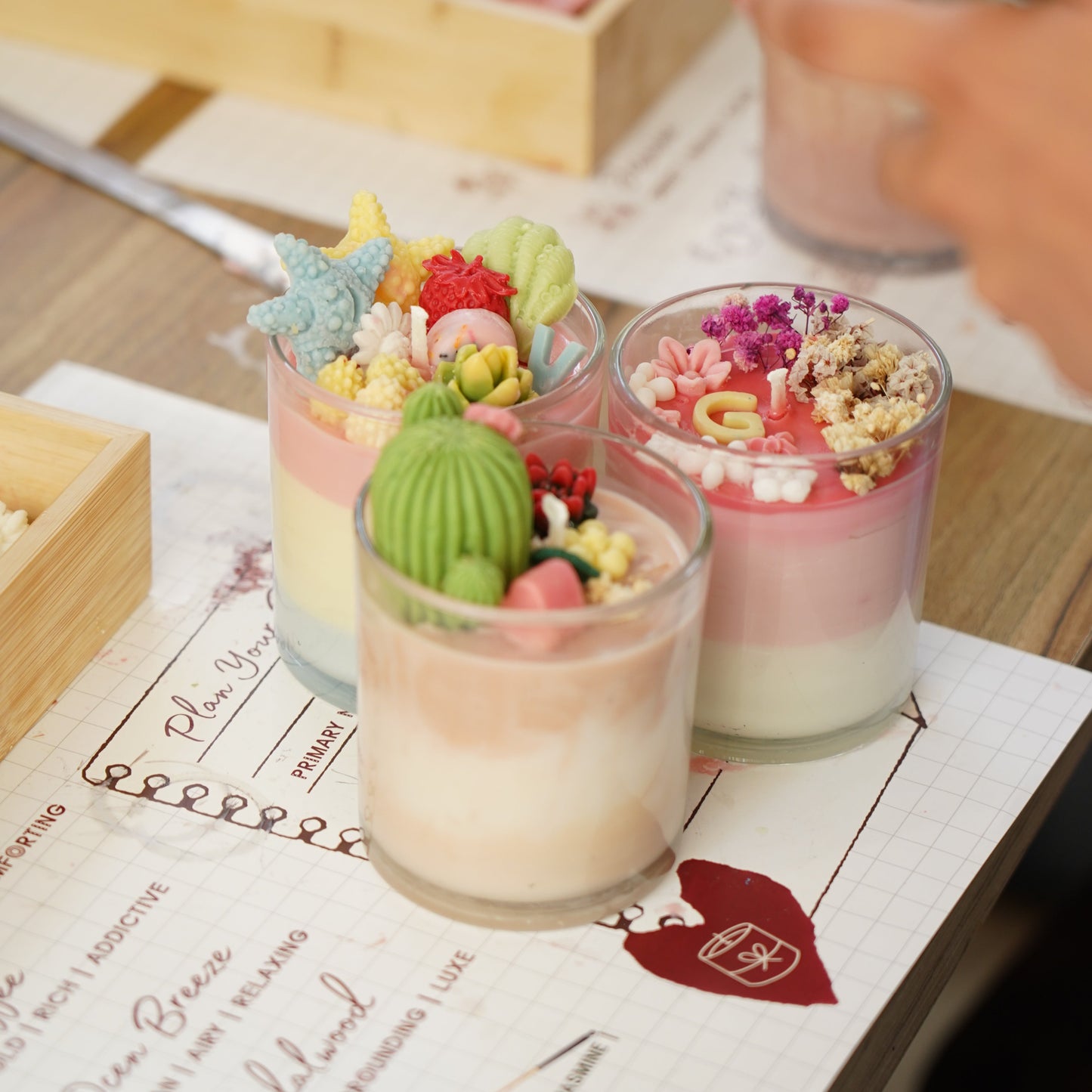 Sip, Pour & Scent - Candle Making Workshop