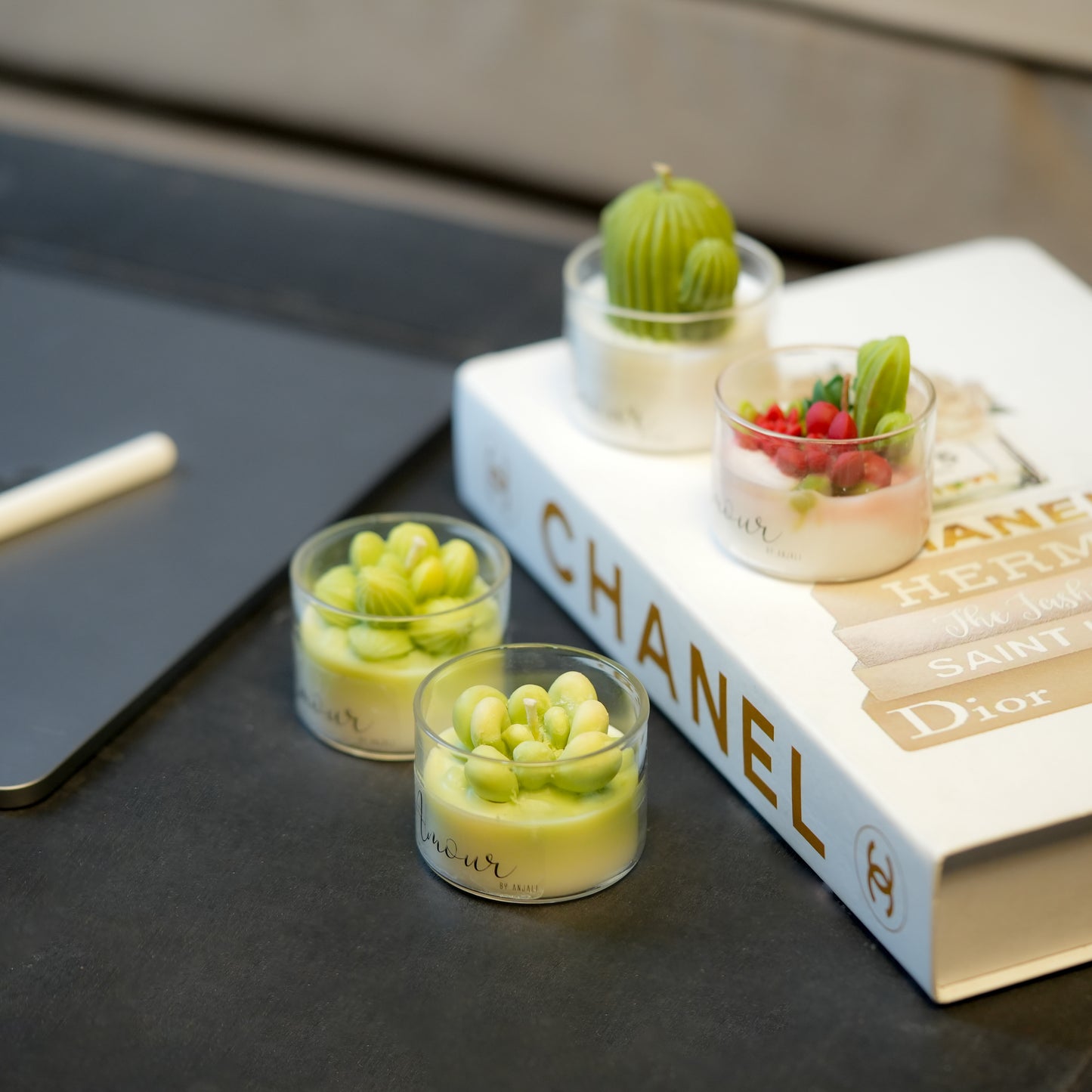 Mini Succulents Glass (Set of 4)