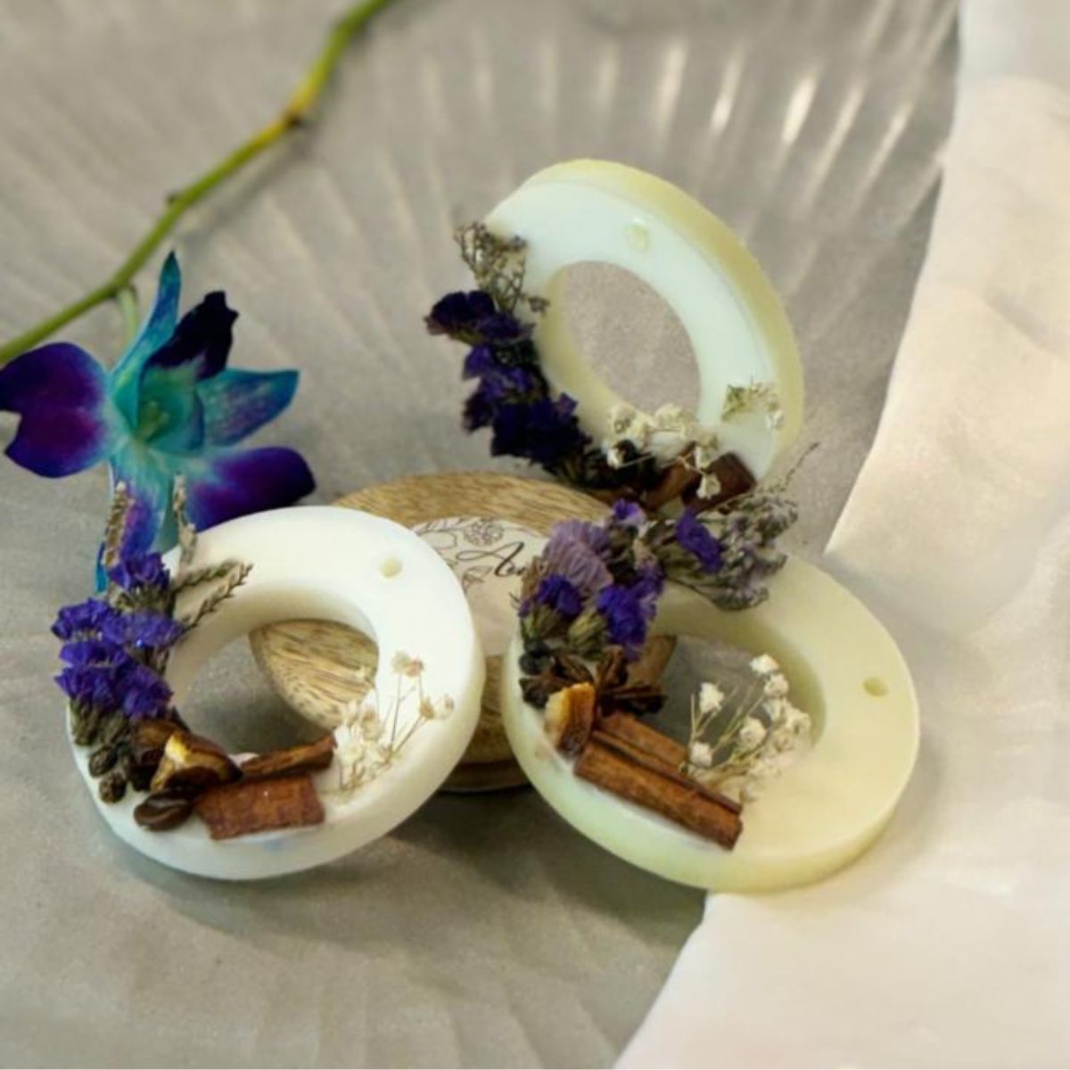 Flower & Spices Ring Wax Sachet