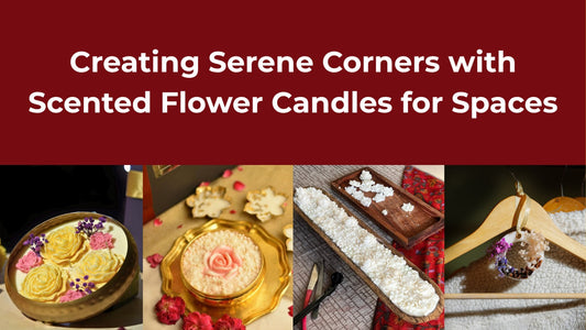 Creating Serene Corners with Scented Flower Candles for Spaces
