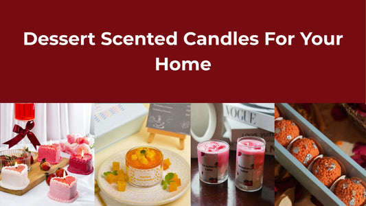 Dessert Scented Candles For Your Home