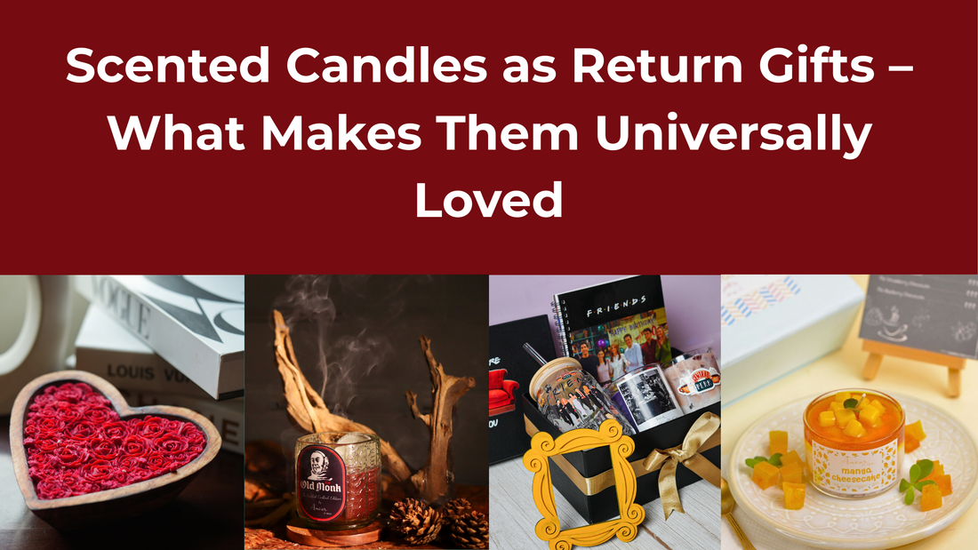 Scented Candles as Return Gifts – What Makes Them Universally Loved
