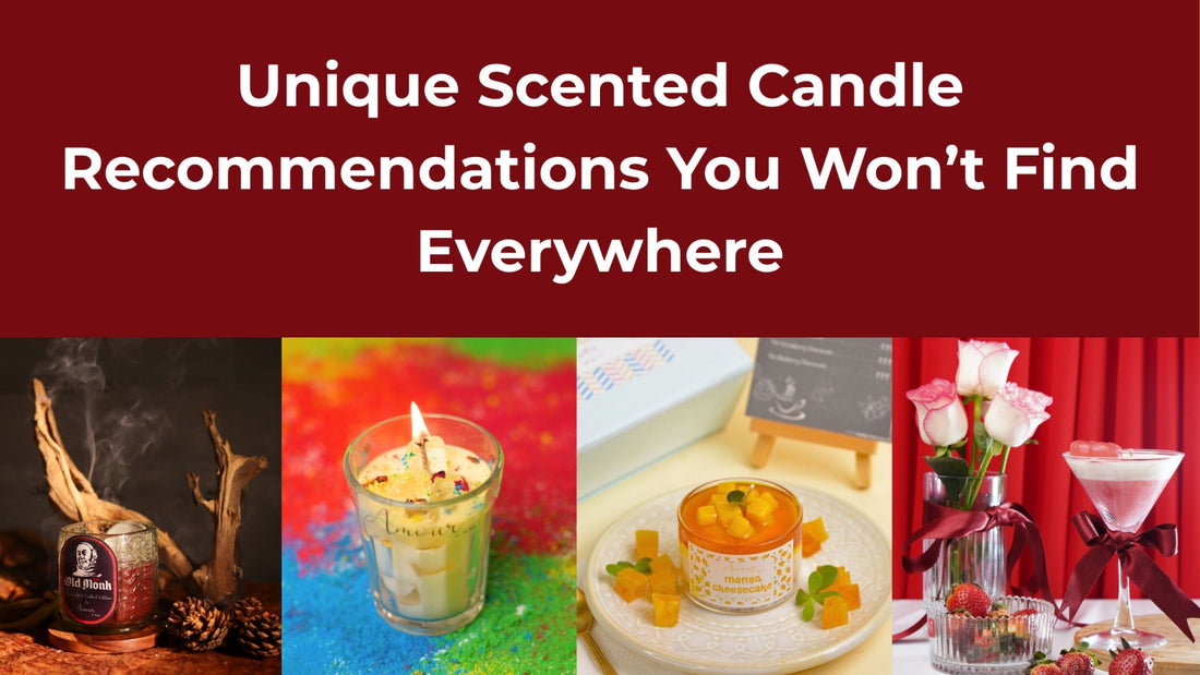 Unique Scented Candle Recommendations You Won’t Find Everywhere