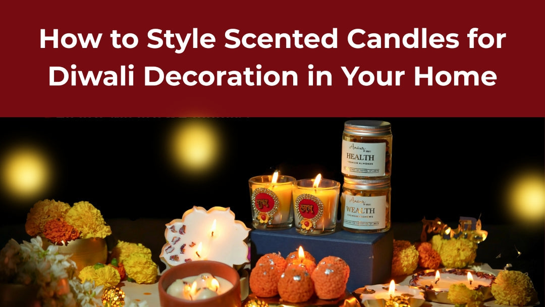 How to Style Scented Candles for Diwali Decoration in Your Home