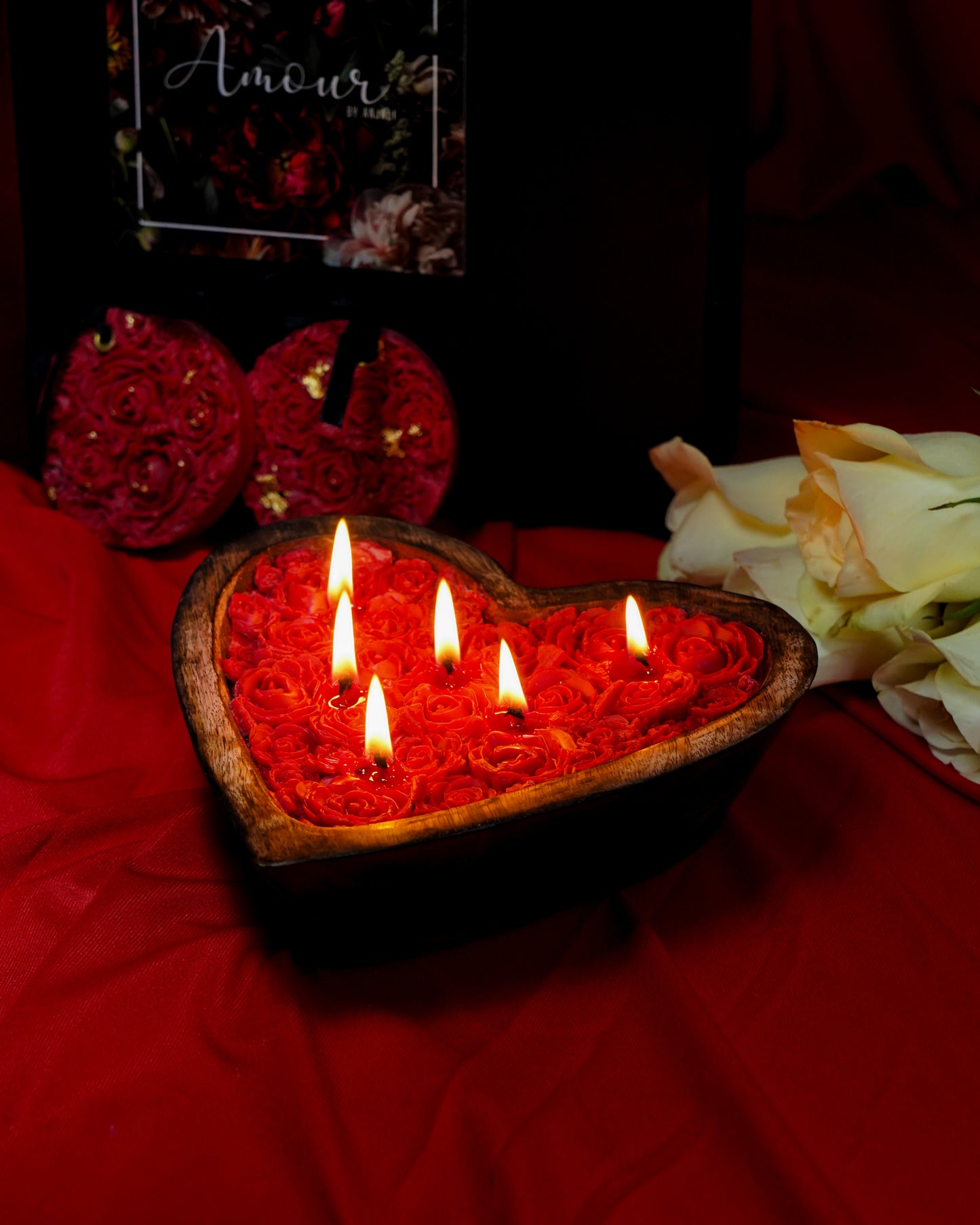 Heartfelt Glow-Romantic Soy Wax Candle