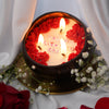 Tropical Glow Message-Coconut Shell Candle