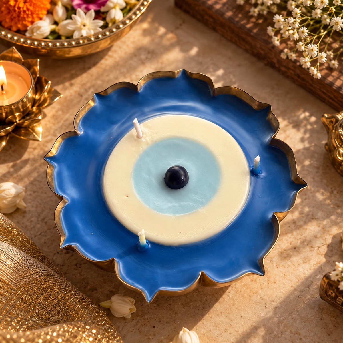Nazar Urli Candle