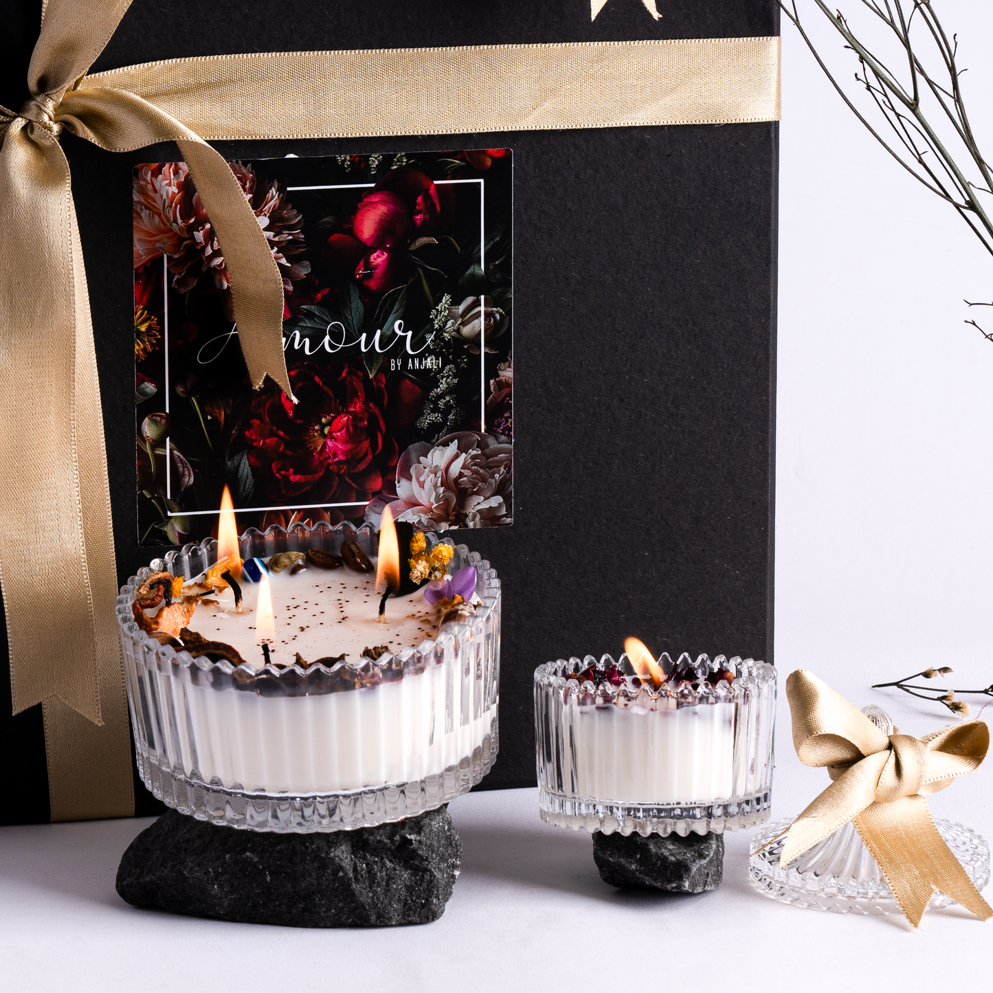Classic Duo - Premium Scented Candle Gift Box