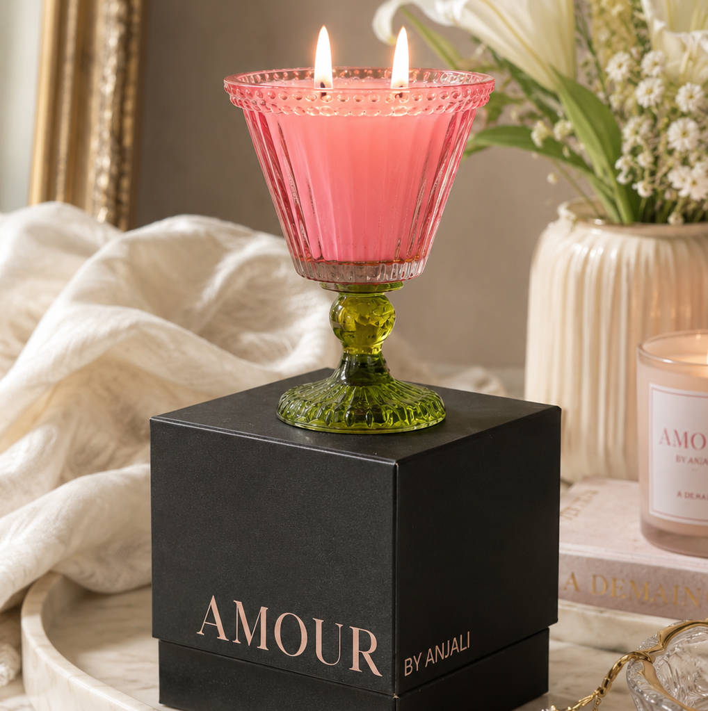 Rosé Blush - Pastel Goblet | Pink