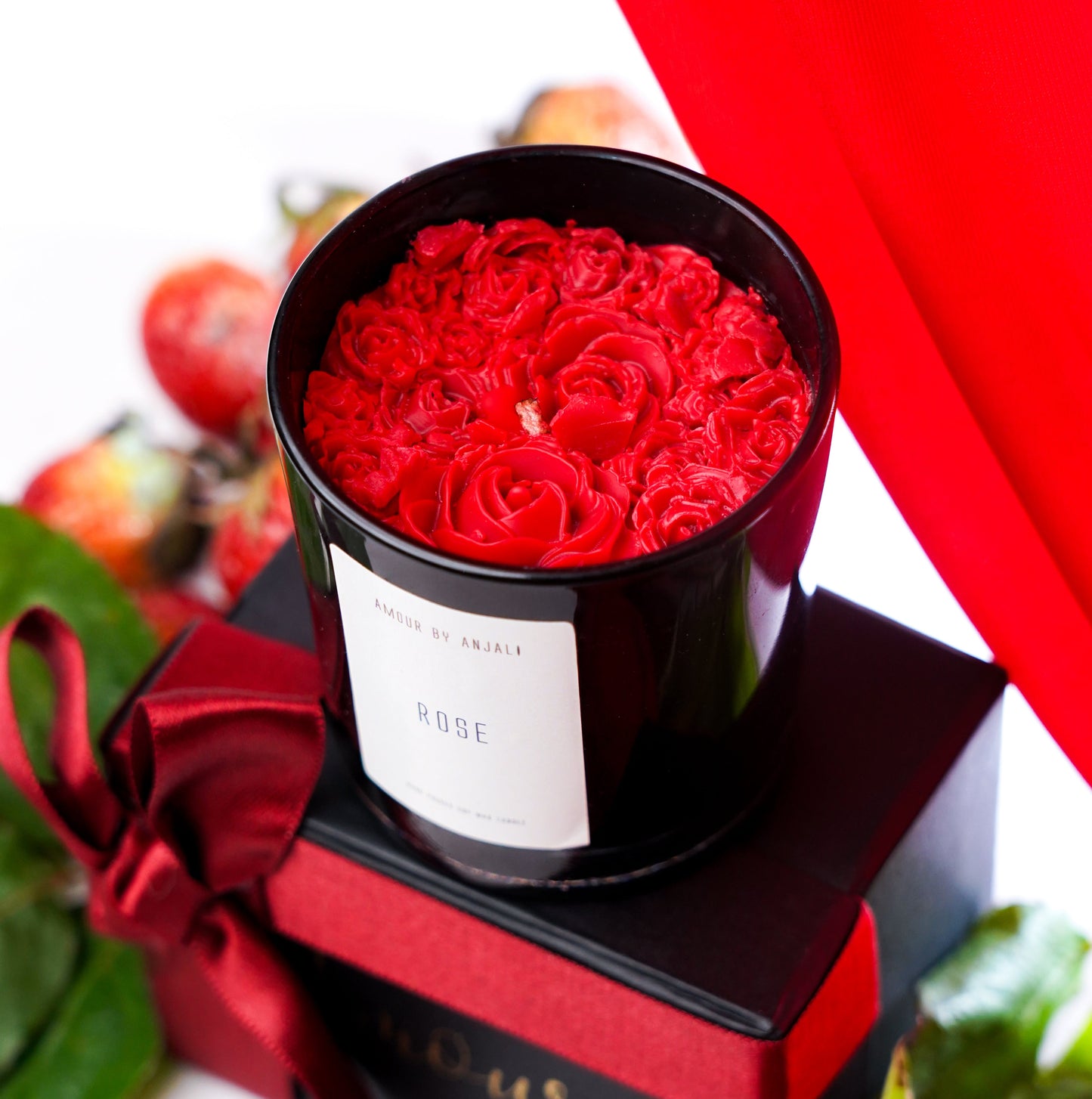 Jar of Roses – Premium Floral Soy Wax Candle