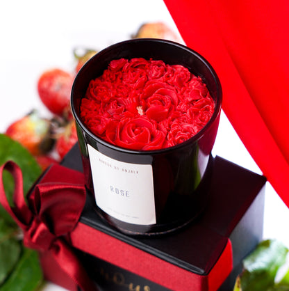 Jar of Roses – Premium Floral Soy Wax Candle