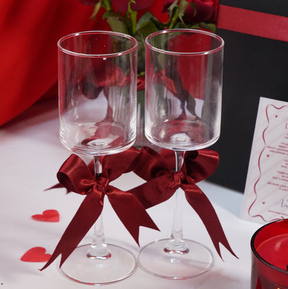 Paint & Sip Date Night Gift Hamper | Romantic Couple Painting & Candle Gift Box