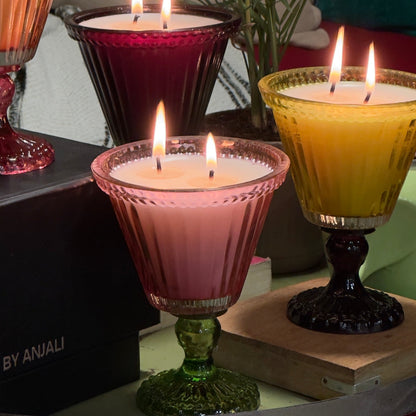 Rosé Blush - Pastel Goblet | Pink