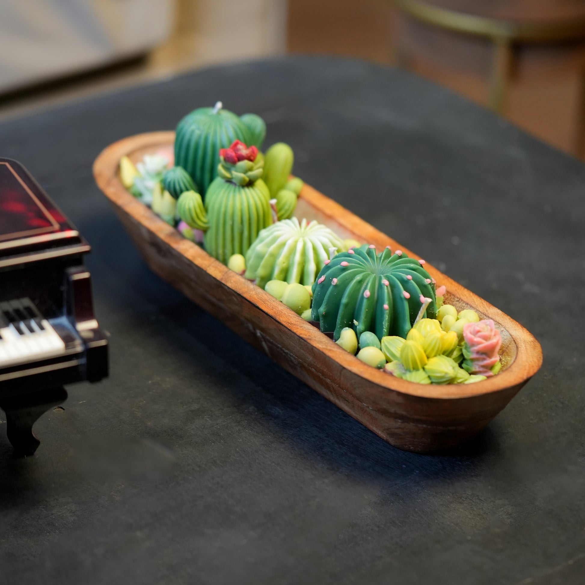 succulent candle plant Cactus & Succulent Garden Candle