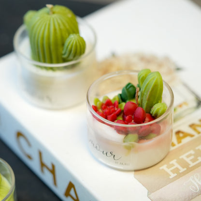 Mini Succulents Glass (Set of 4)