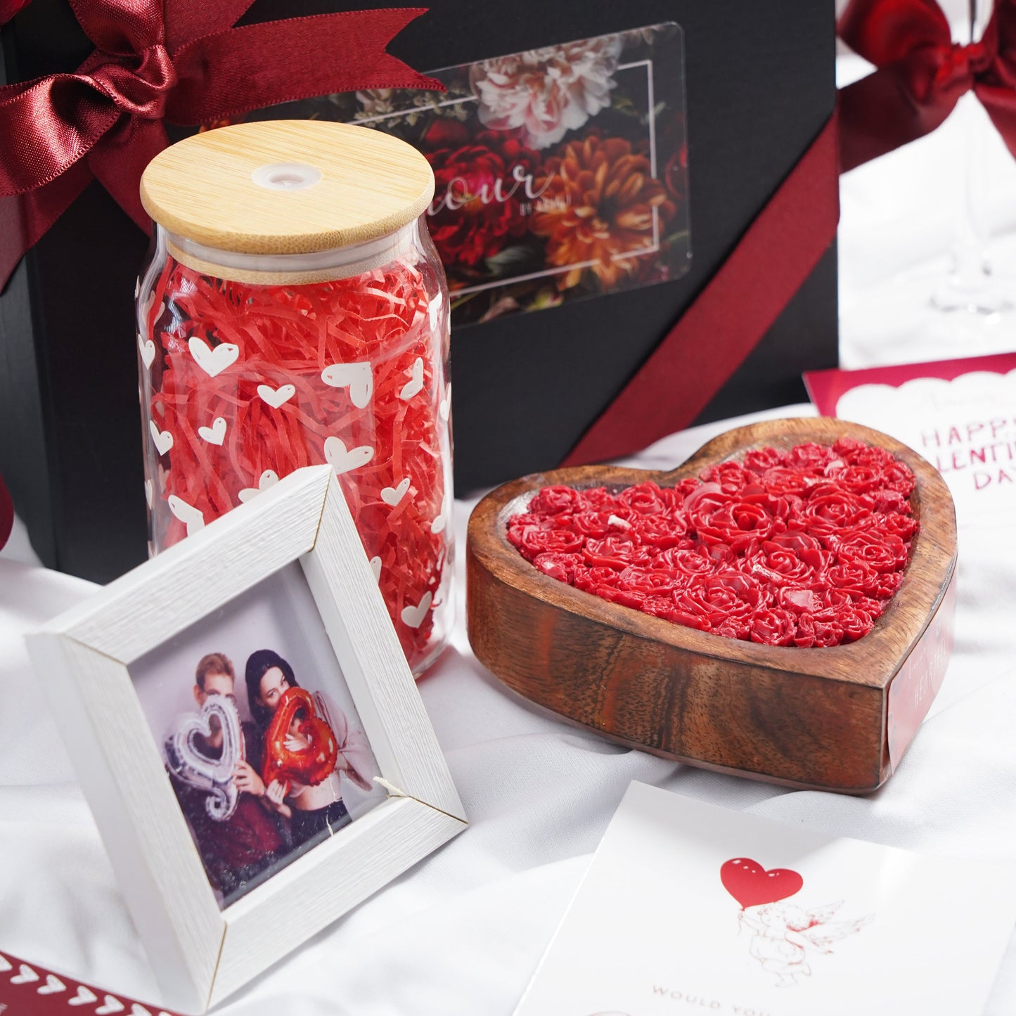 Will You Be My Valentine Gift Box – Romantic Proposal Candle Set
