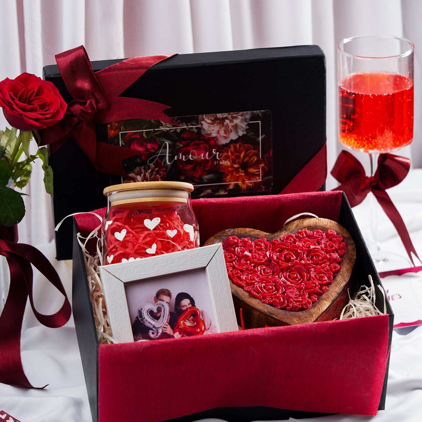 Will You Be My Valentine Gift Box – Romantic Proposal Candle Set