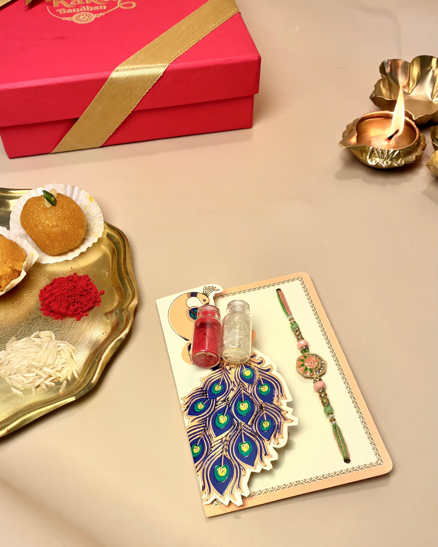Sacred Om Rakhi - For Bhai