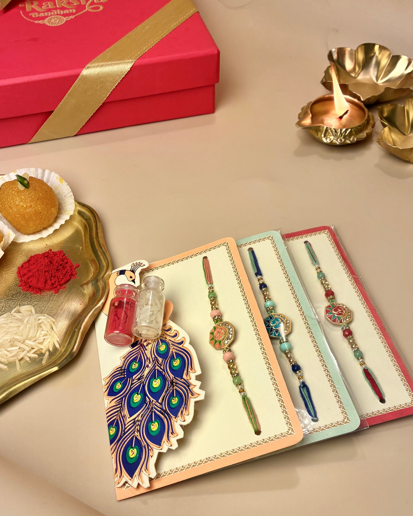 Sacred Om Rakhi - For Bhai