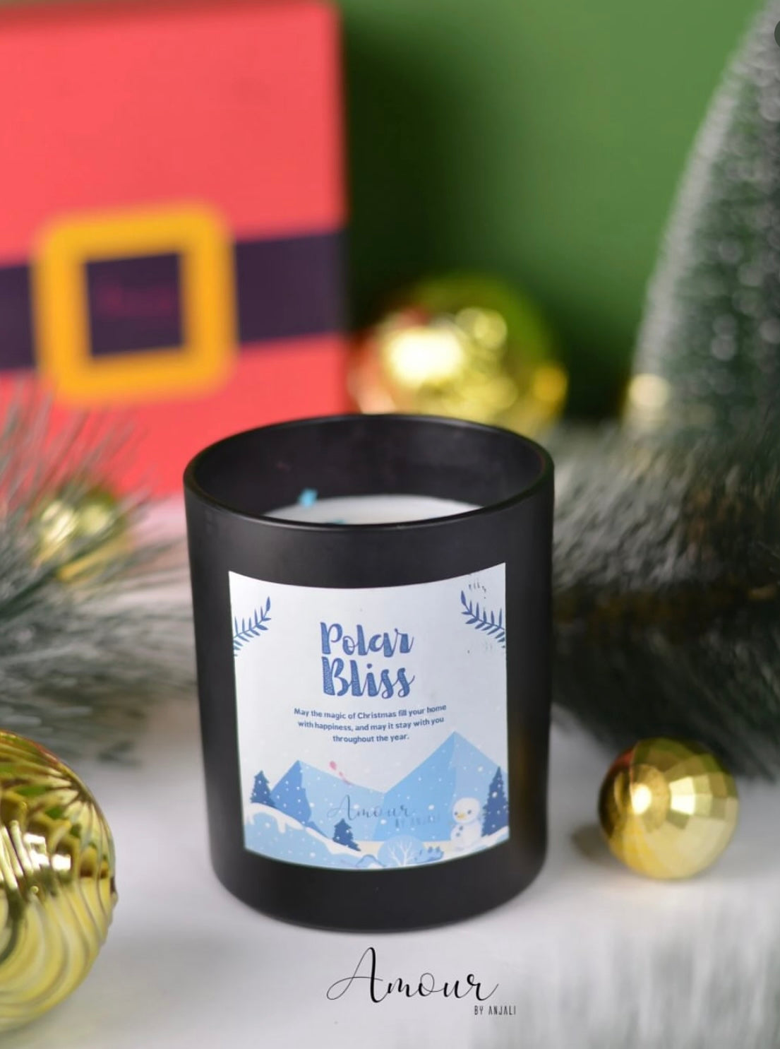 Polar Bliss- Christmas Jar Candle