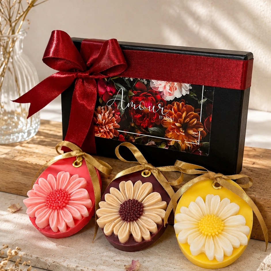 Bloom & Brew - Wax sachets | Rose, Coffee, Jasmine