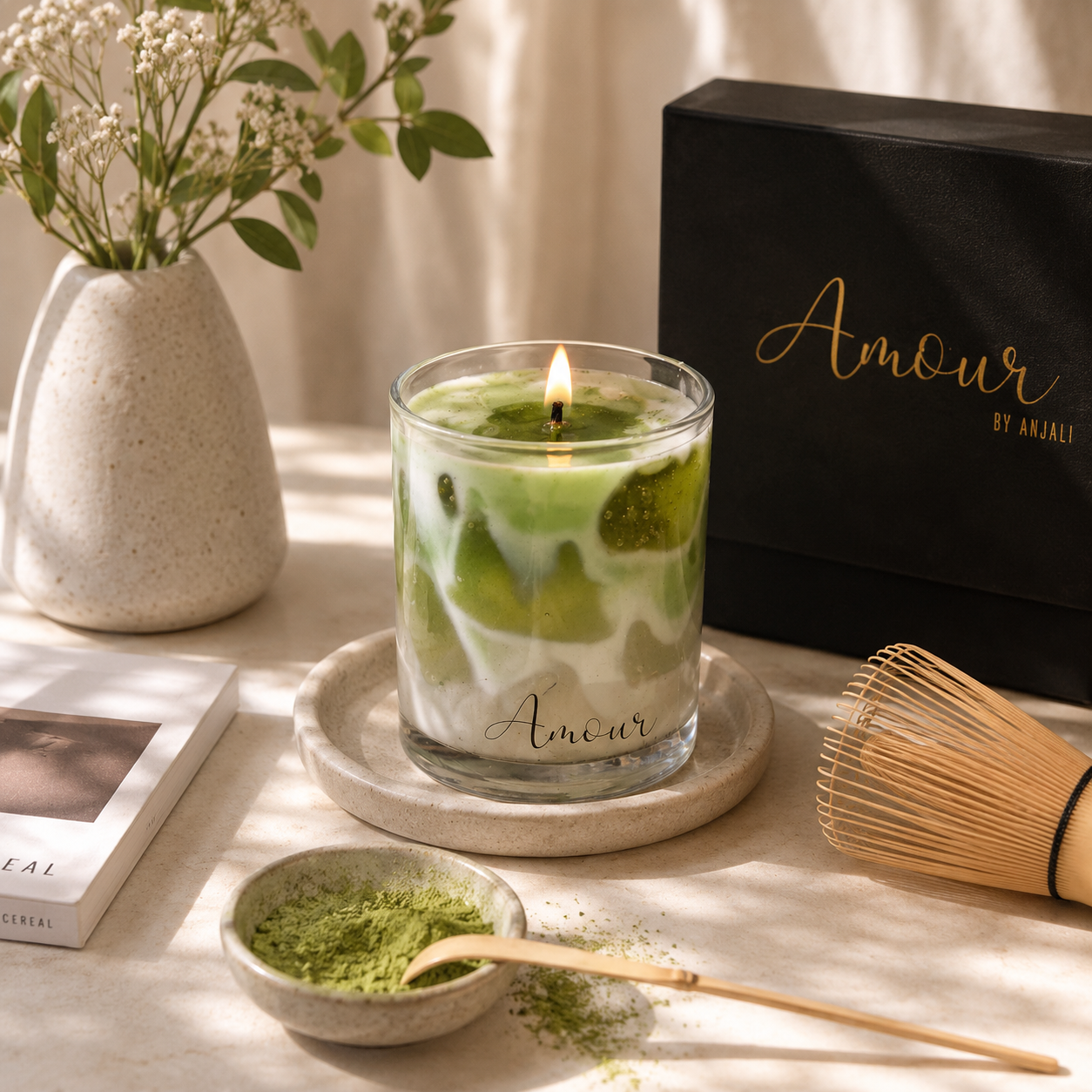 The Matcha Edit - Gift Box | Set of 3 candles