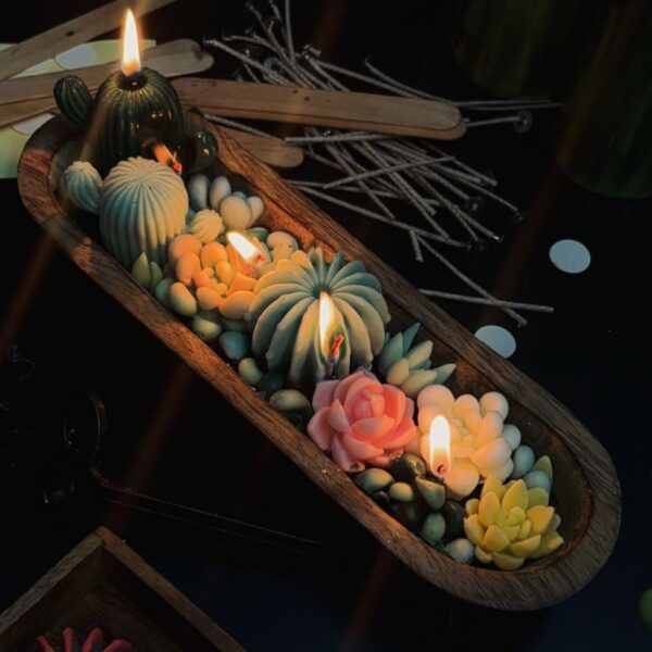 Cactus Garden Candle - Image 2